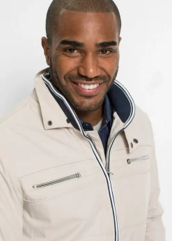 Hombre bonprix bonprix Chaqueta de entretiempo con forma de cazadora y cuello alto