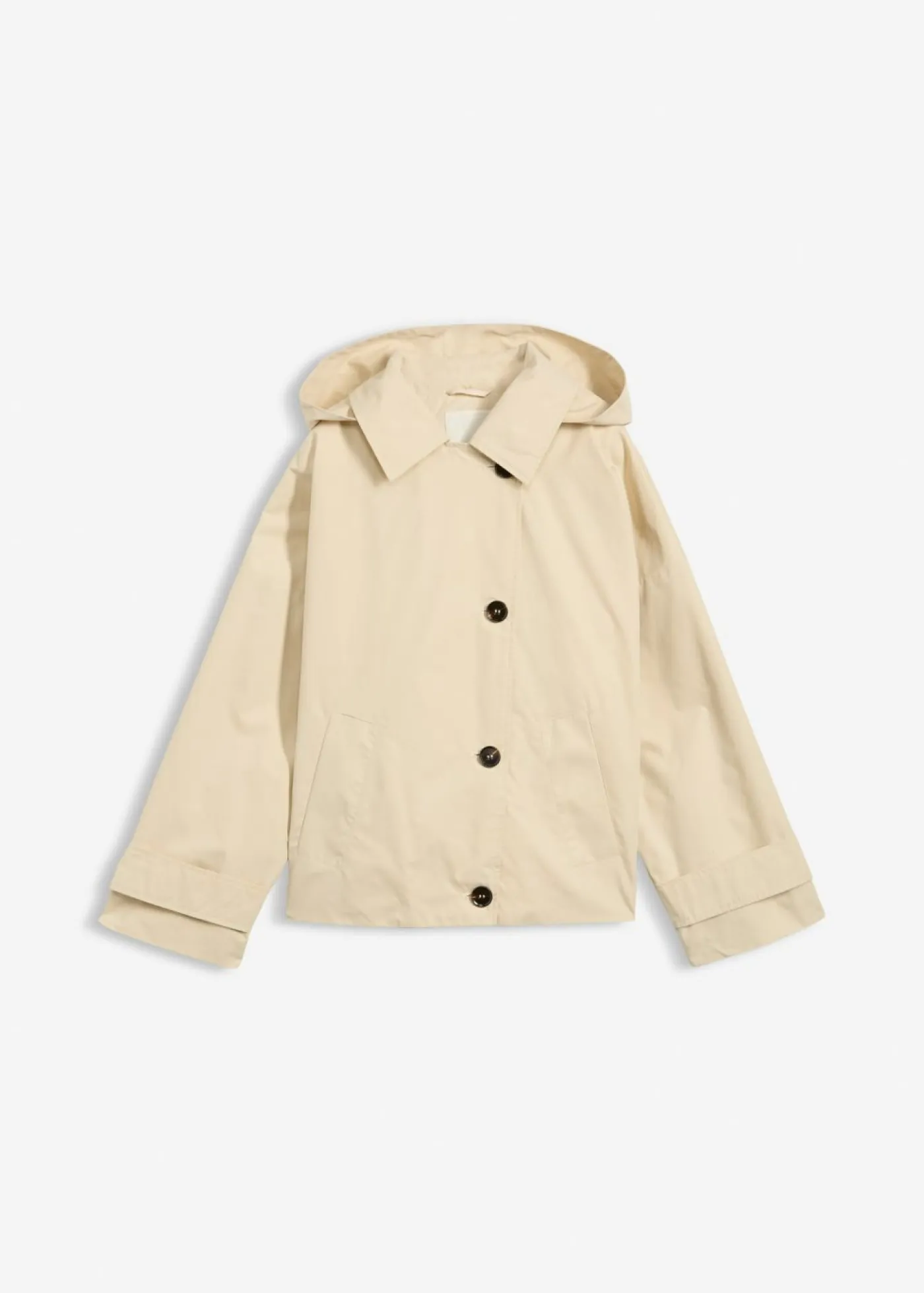 bonprix bonprix Esenciales|Chaquetas Y Abrigos>Chaqueta de entretiempo oversize Arena claro