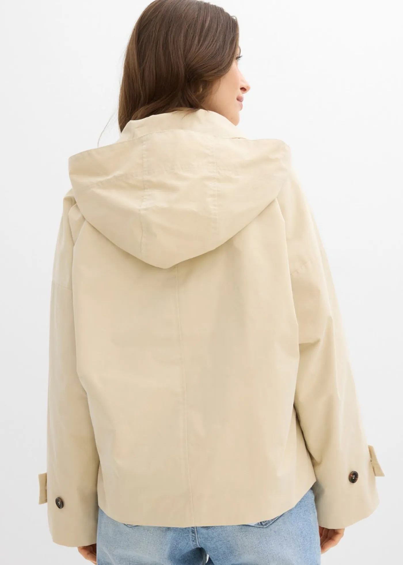 bonprix bonprix Esenciales|Chaquetas Y Abrigos>Chaqueta de entretiempo oversize Arena claro