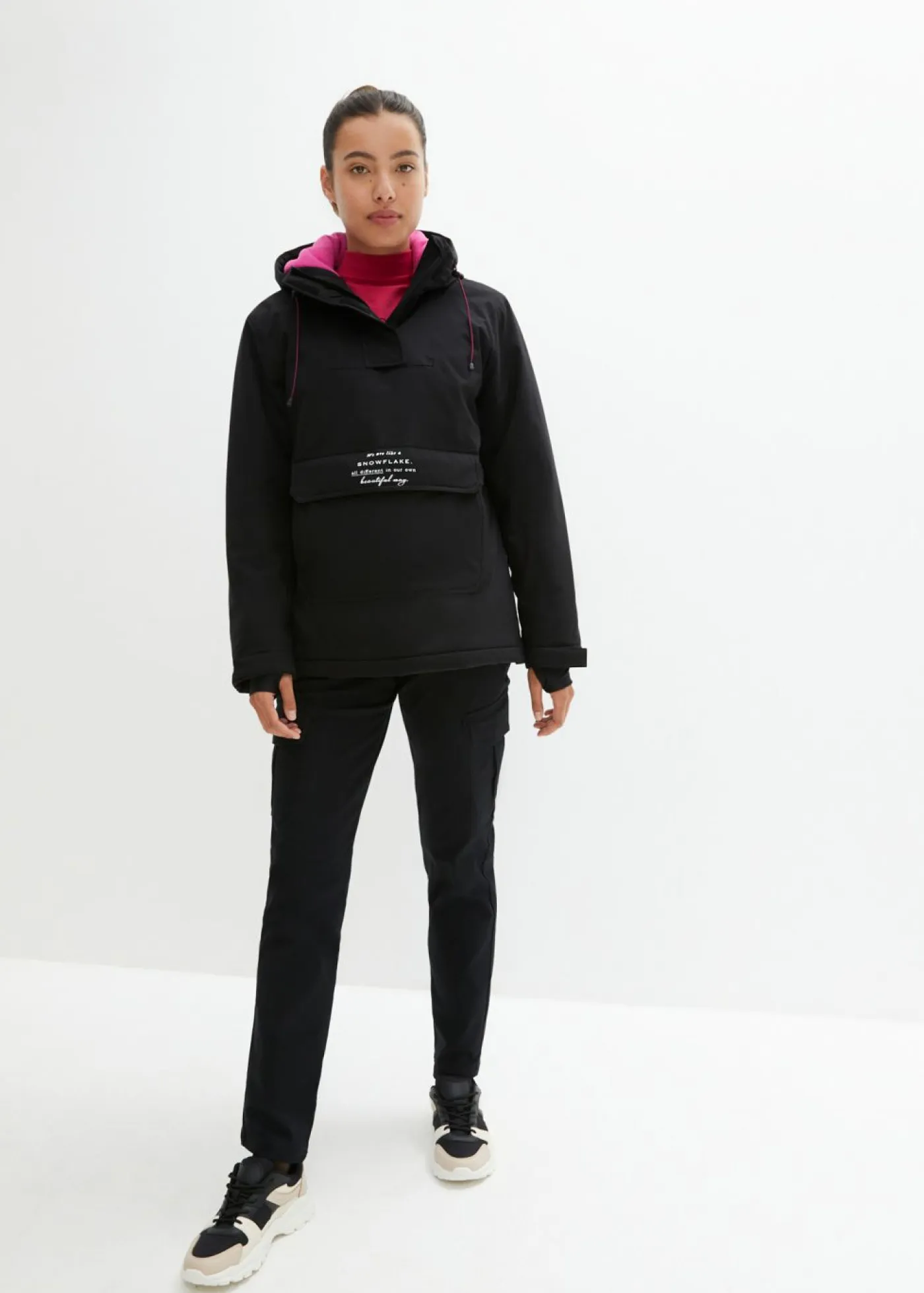 Mujer bonprix bonprix Chaqueta de esquí impermeable funcional con forro polar