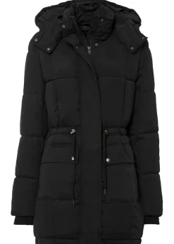 bonprix bonprix Chaquetas Y Abrigos>Chaqueta de invierno con cintura ajustable Negro