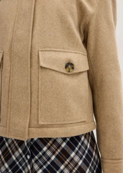 Mujer bonprix bonprix Chaqueta de invierno con aspecto de lana