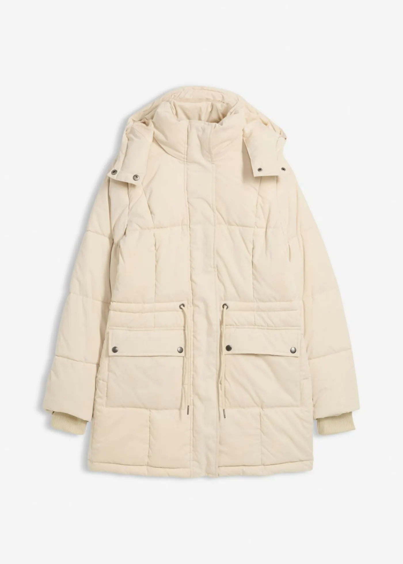 bonprix bonprix Chaquetas Y Abrigos>Chaqueta de invierno con cintura ajustable Arena claro