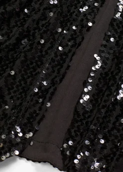 bonprix bonprix Chaquetas Y Abrigos>Chaqueta de lentejuelas Negro