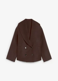 Mujer bonprix bonprix Chaqueta de mezcla de lana suave
