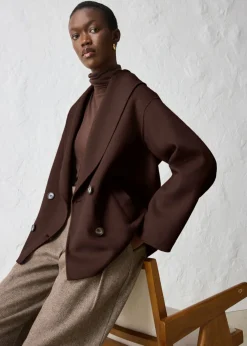 Mujer bonprix bonprix Chaqueta de mezcla de lana suave