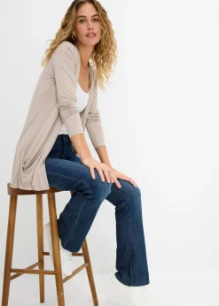 Mujer bonprix bonprix Chaqueta de mezcla de viscosa suave