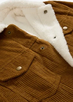 Hombre bonprix bonprix Chaqueta de pana con forro de peluche