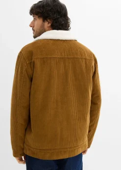 Hombre bonprix bonprix Chaqueta de pana con forro de peluche