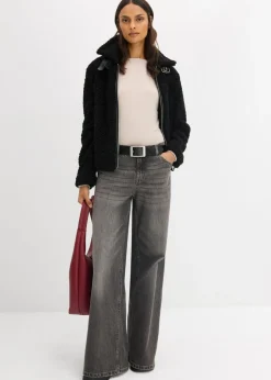 Mujer bonprix bonprix Chaqueta de pelo sintético