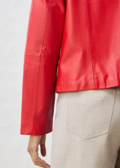 Mujer bonprix bonprix Chaqueta de piel de napa de cordero suave