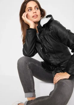 Mujer bonprix bonprix Chaqueta de piel sintética