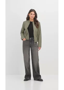 Mujer bonprix bonprix Chaqueta de piel sintética de viscosa pura