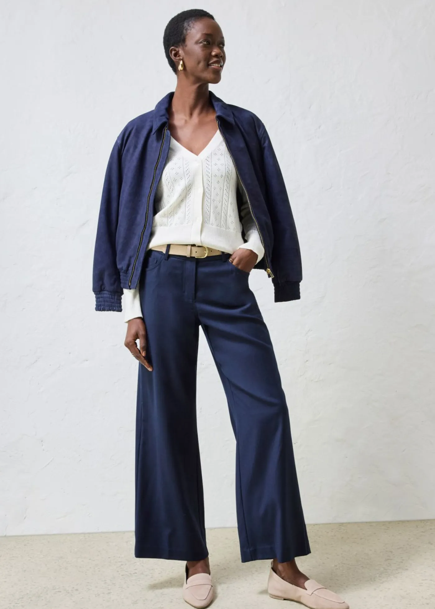 Mujer bonprix bonprix Chaqueta de punto ajour con mezcla de seda