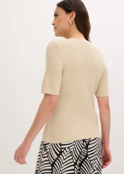 Mujer bonprix bonprix Chaqueta de punto con algodón