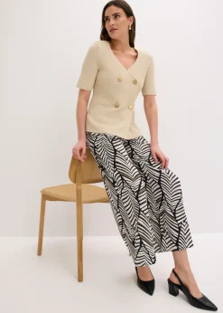 Mujer bonprix bonprix Chaqueta de punto con algodón