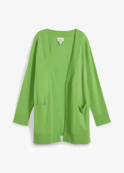 Mujer bonprix bonprix Chaqueta de punto con bolsillos y manga larga