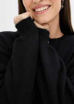 Mujer bonprix bonprix Chaqueta de punto con botones decorativos