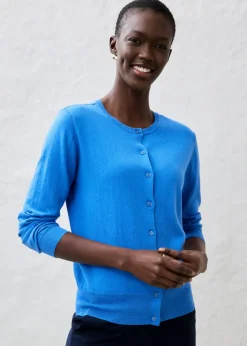 Mujer bonprix bonprix Chaqueta de punto con contenido de seda