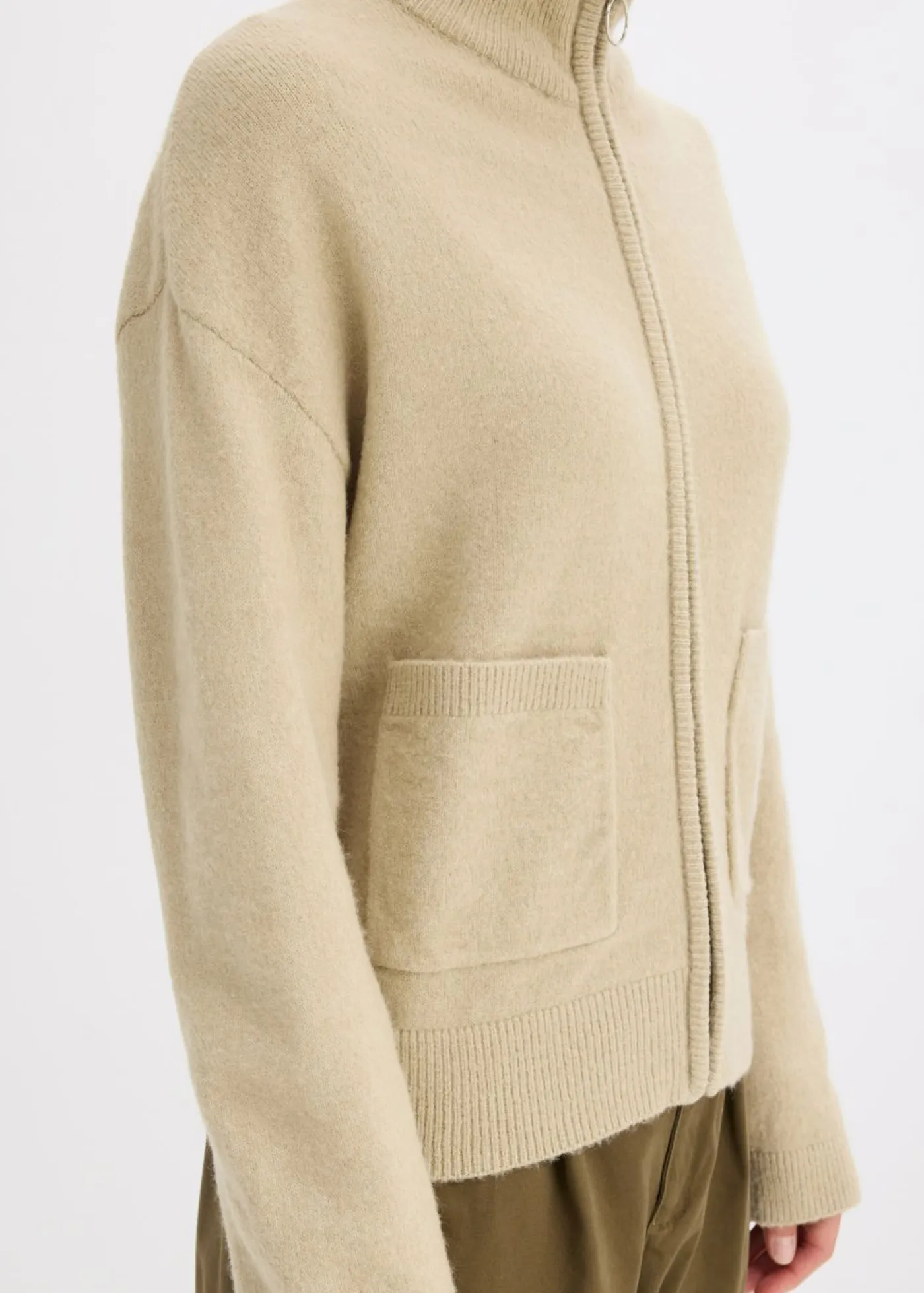 Mujer bonprix bonprix Chaqueta de punto con cremallera