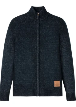 Hombre bonprix bonprix Chaqueta de punto con cuello alto