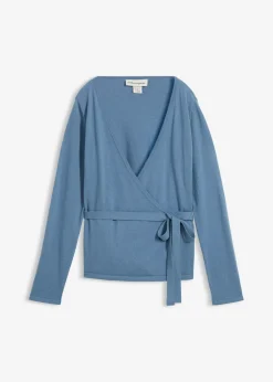 Mujer bonprix bonprix Chaqueta de punto con diseño cruzado