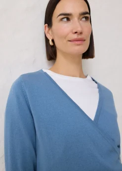 Mujer bonprix bonprix Chaqueta de punto con diseño cruzado