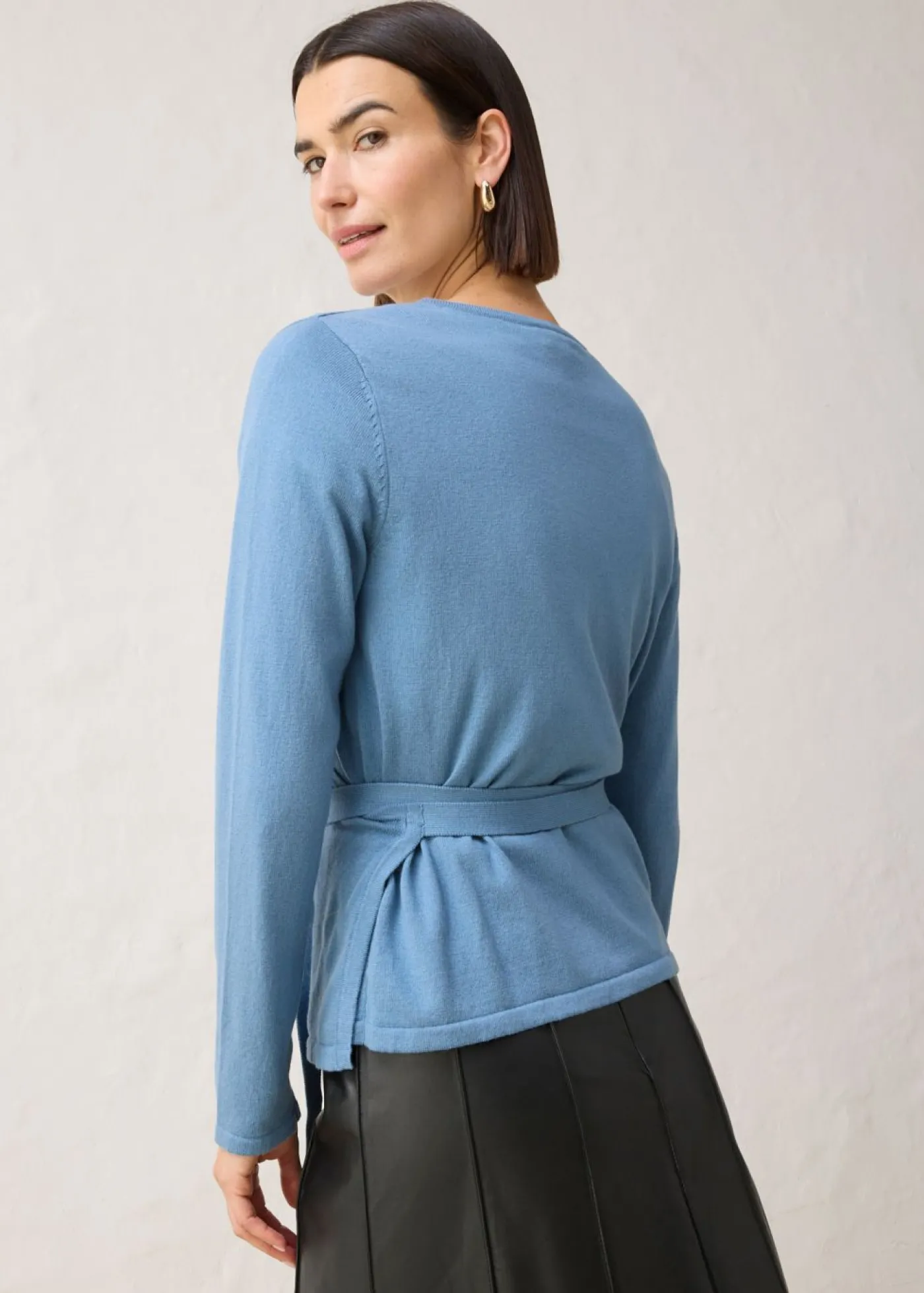 Mujer bonprix bonprix Chaqueta de punto con diseño cruzado