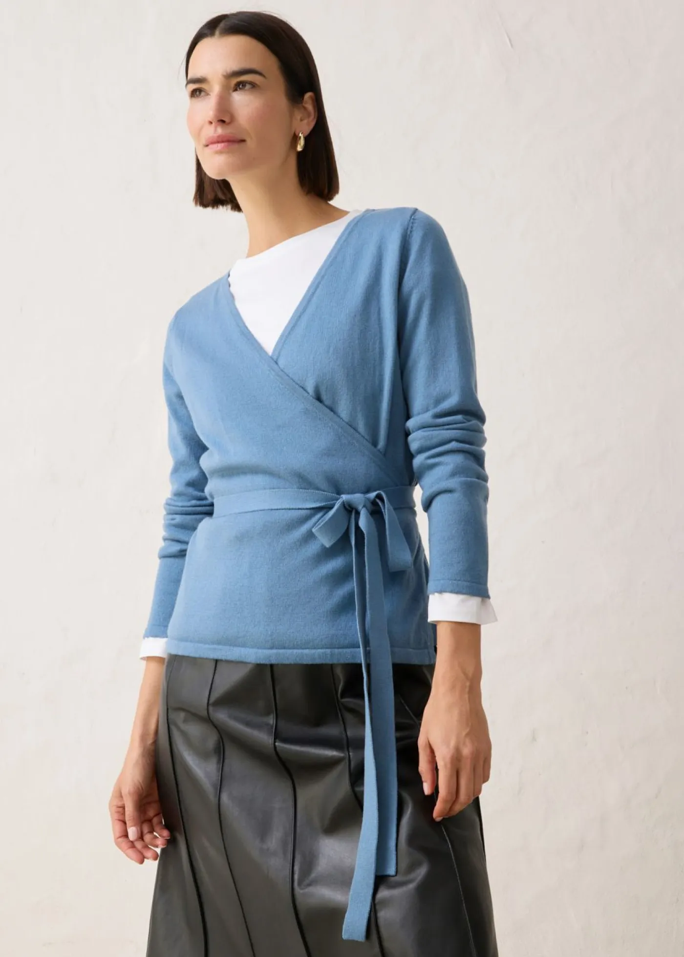 Mujer bonprix bonprix Chaqueta de punto con diseño cruzado