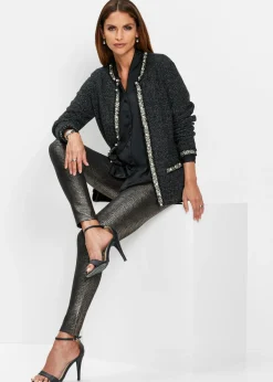 Mujer bonprix bonprix Chaqueta de punto con perlas