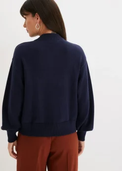 Mujer bonprix bonprix Chaqueta de punto de algodón puro