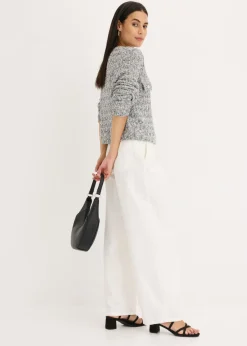 Mujer bonprix bonprix Chaqueta de punto de bouclé