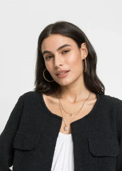 Mujer bonprix bonprix Chaqueta de punto de bouclé