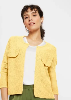 Mujer bonprix bonprix Chaqueta de punto de bouclé