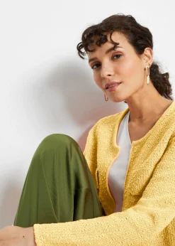 Mujer bonprix bonprix Chaqueta de punto de bouclé