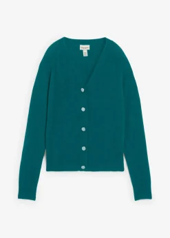 Mujer bonprix bonprix Chaqueta de punto de cachemira con Good Cashmere Standard®