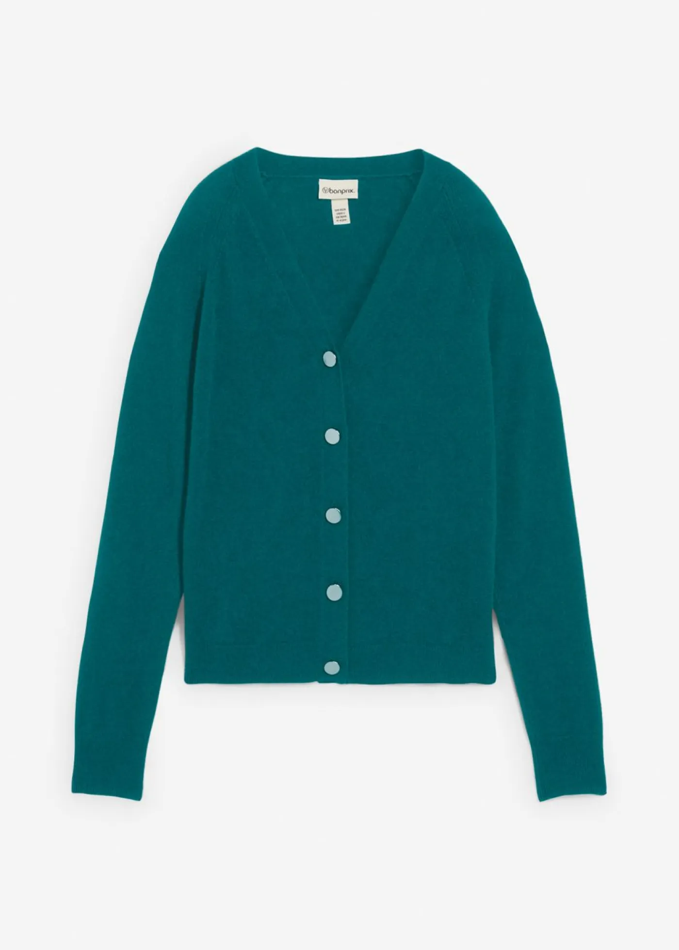 Mujer bonprix bonprix Chaqueta de punto de cachemira con Good Cashmere Standard®