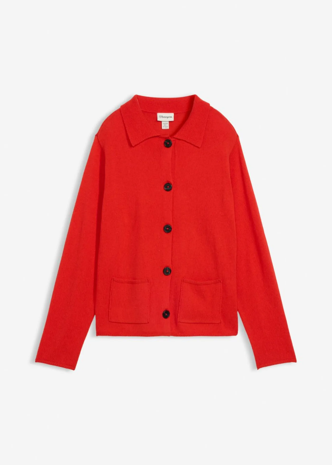 bonprix bonprix Esenciales|Jerséis>Chaqueta de punto de mezcla de viscosa fresa