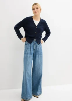 Mujer bonprix bonprix Chaqueta de punto de mezcla de viscosa suave