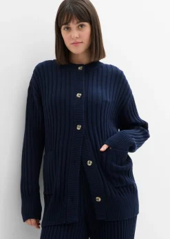 Mujer bonprix bonprix Chaqueta de punto de mezcla de viscosa suave