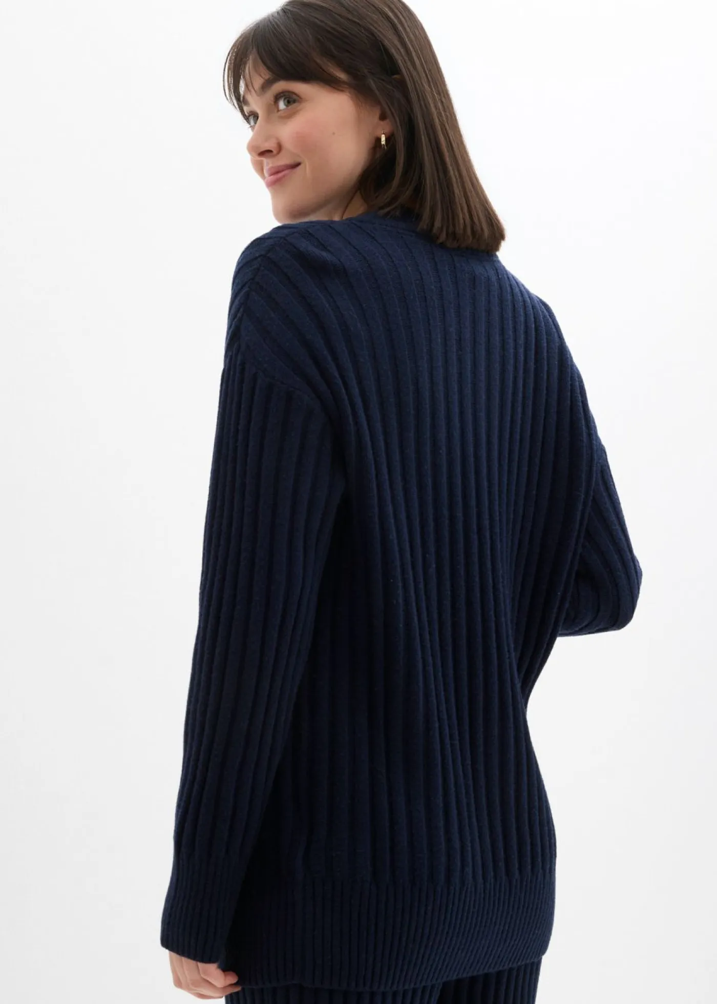 Mujer bonprix bonprix Chaqueta de punto de mezcla de viscosa suave