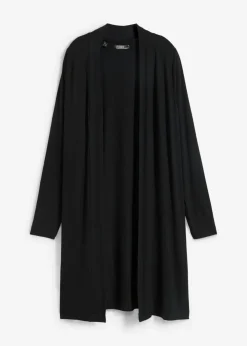 bonprix bonprix Básicos|Camisetas>Chaqueta de punto de suave mezcla de viscosa Negro