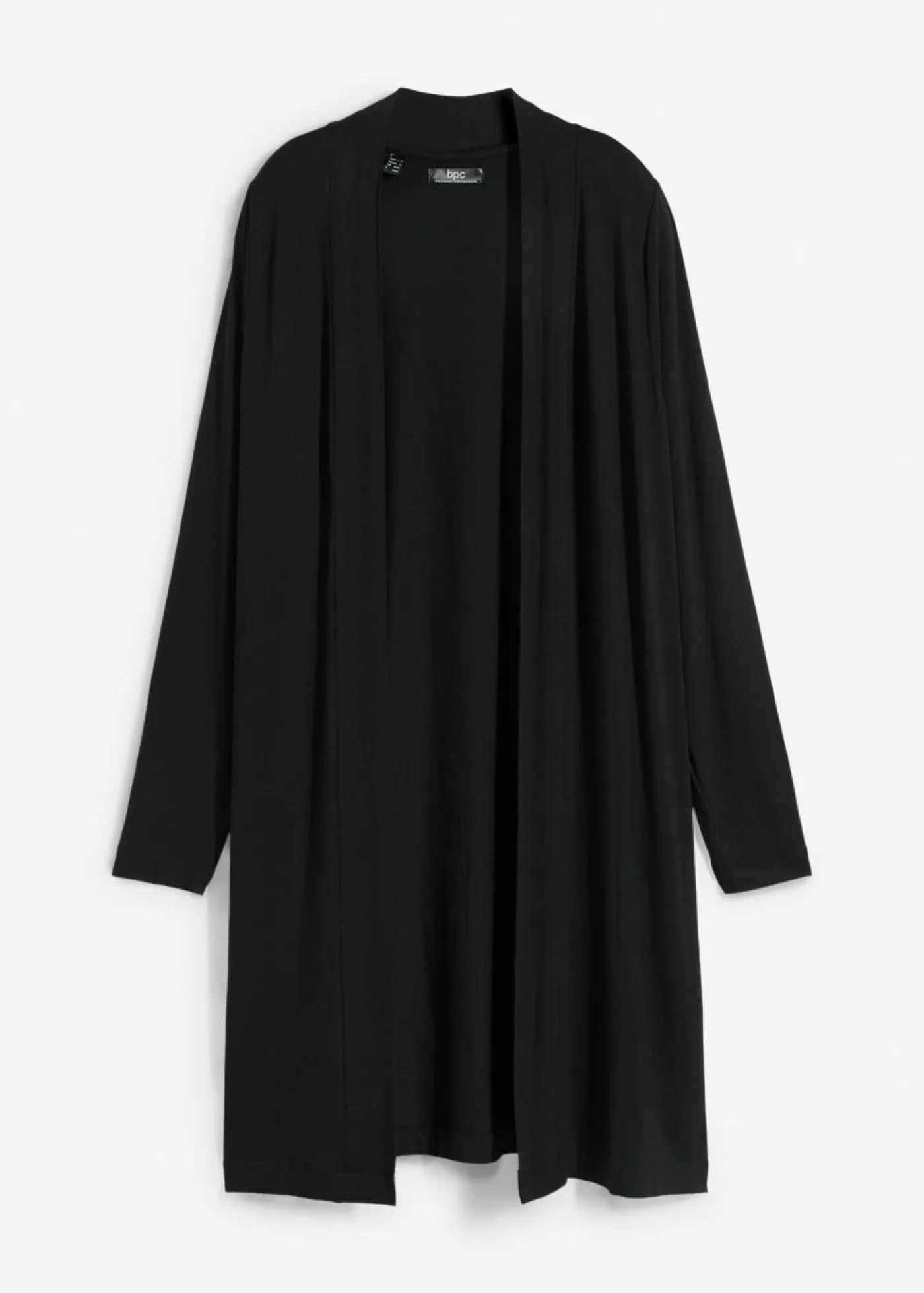 bonprix bonprix Básicos|Camisetas>Chaqueta de punto de suave mezcla de viscosa Negro