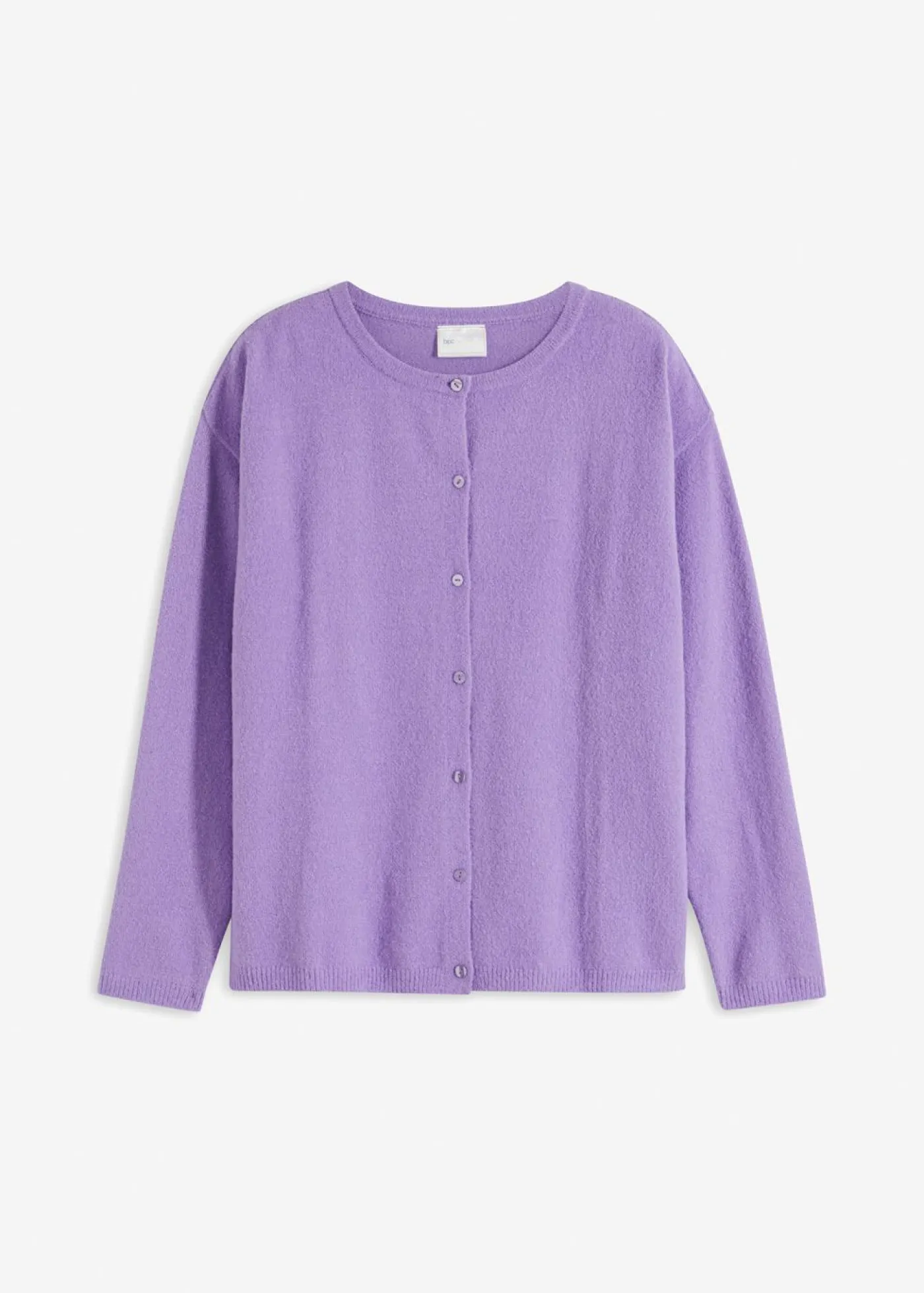 bonprix bonprix Básicos|Jerséis>Chaqueta de punto fino Lila suave