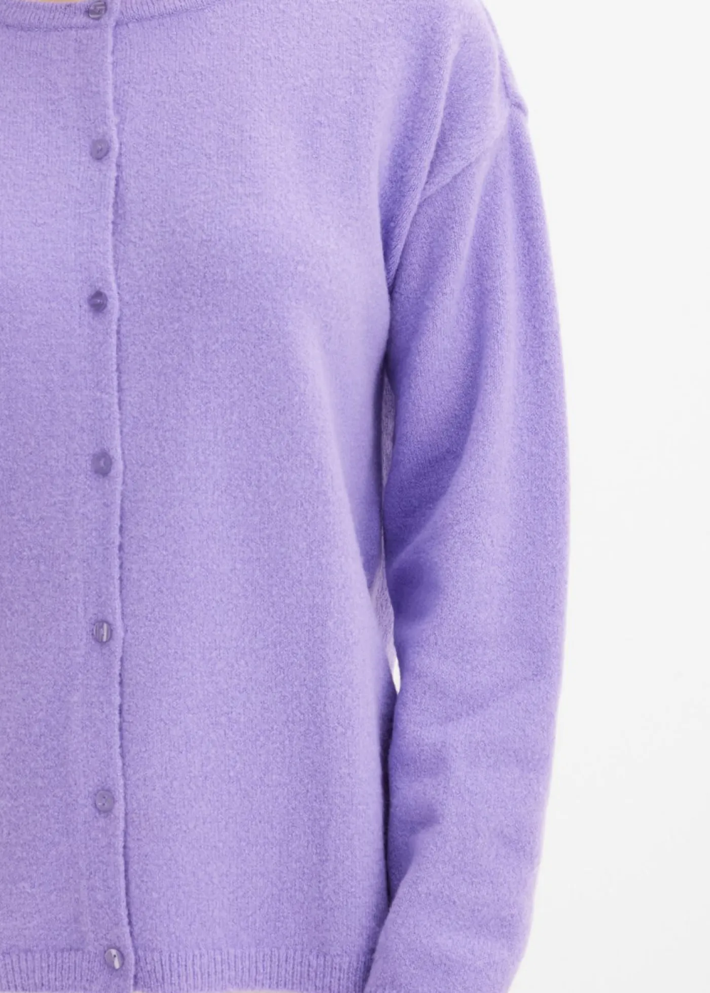 bonprix bonprix Básicos|Jerséis>Chaqueta de punto fino Lila suave