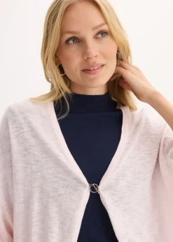 Mujer bonprix bonprix Chaqueta de punto fino de algodón puro