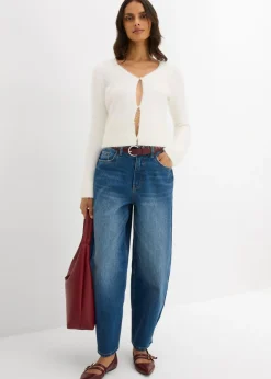 Mujer bonprix bonprix Chaqueta de punto fino de hilo suave