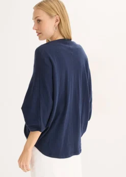 Mujer bonprix bonprix Chaqueta de punto fino de algodón puro