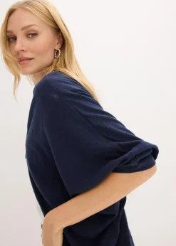 Mujer bonprix bonprix Chaqueta de punto fino de algodón puro