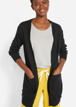 Mujer bonprix bonprix Chaqueta de punto fino de algodón